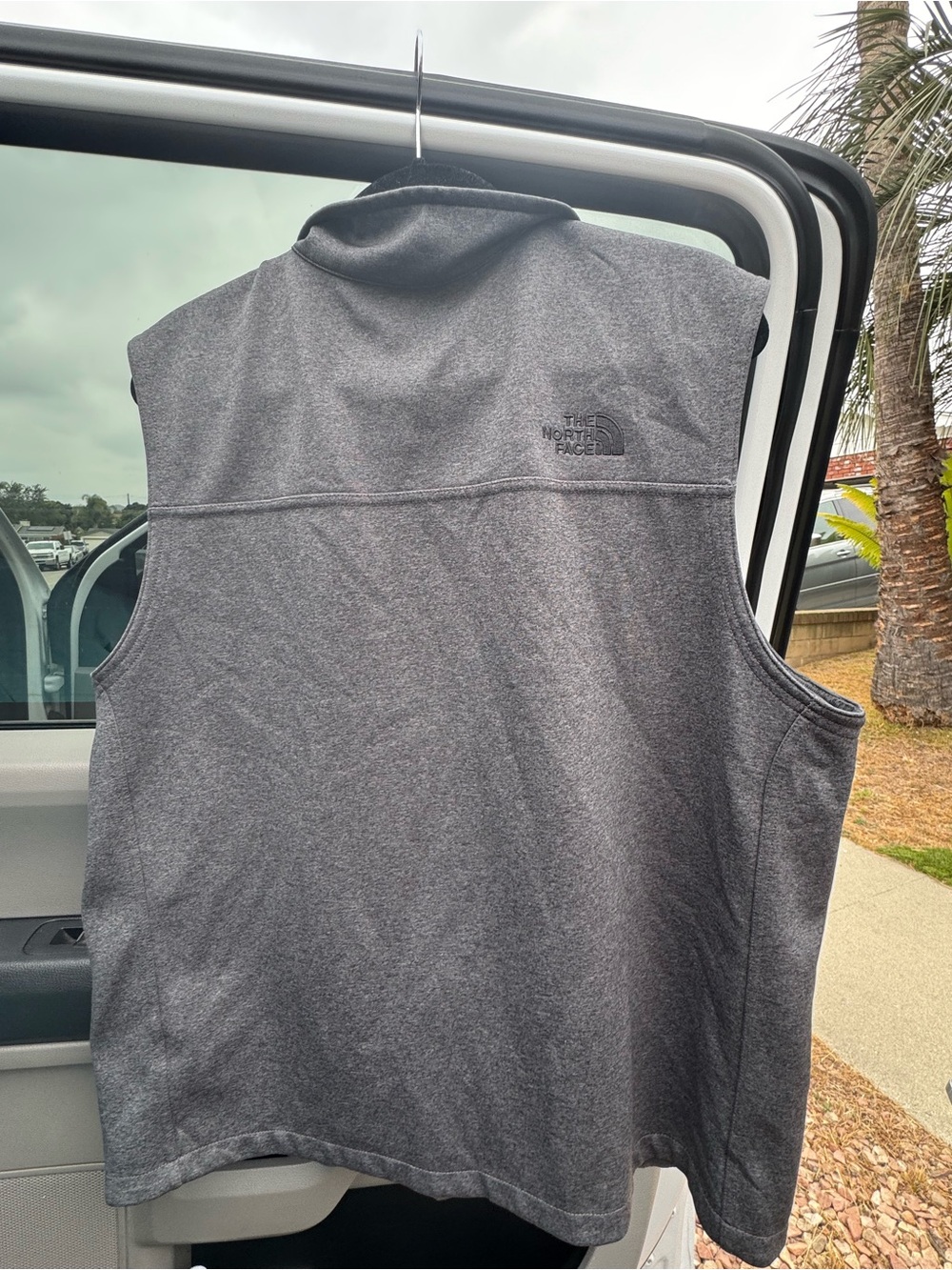 Gray Men's Sleeveless Vest - Picture 6 of 7